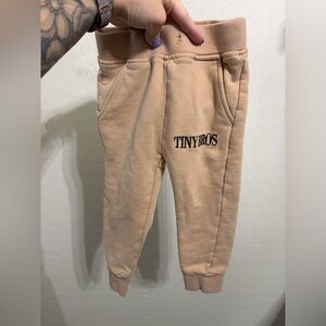 Kids Tan Sweatpants